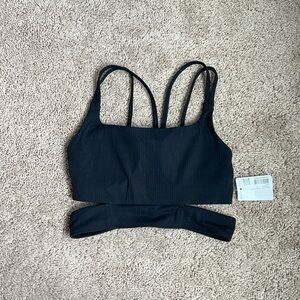 Lululemon ribbed nulu strappy yoga bra